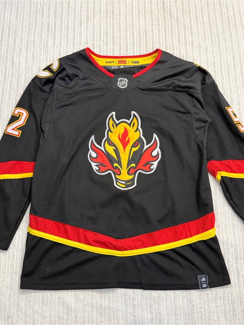 NHL Calgary Flames Blasty Alternate Jersey Weegar #52